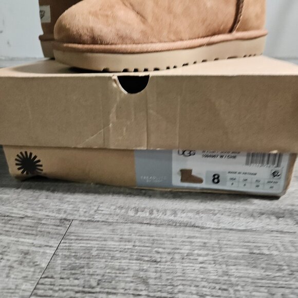 UGGS Fluff Bow Mini Size 8 NEW - Picture 3 of 7